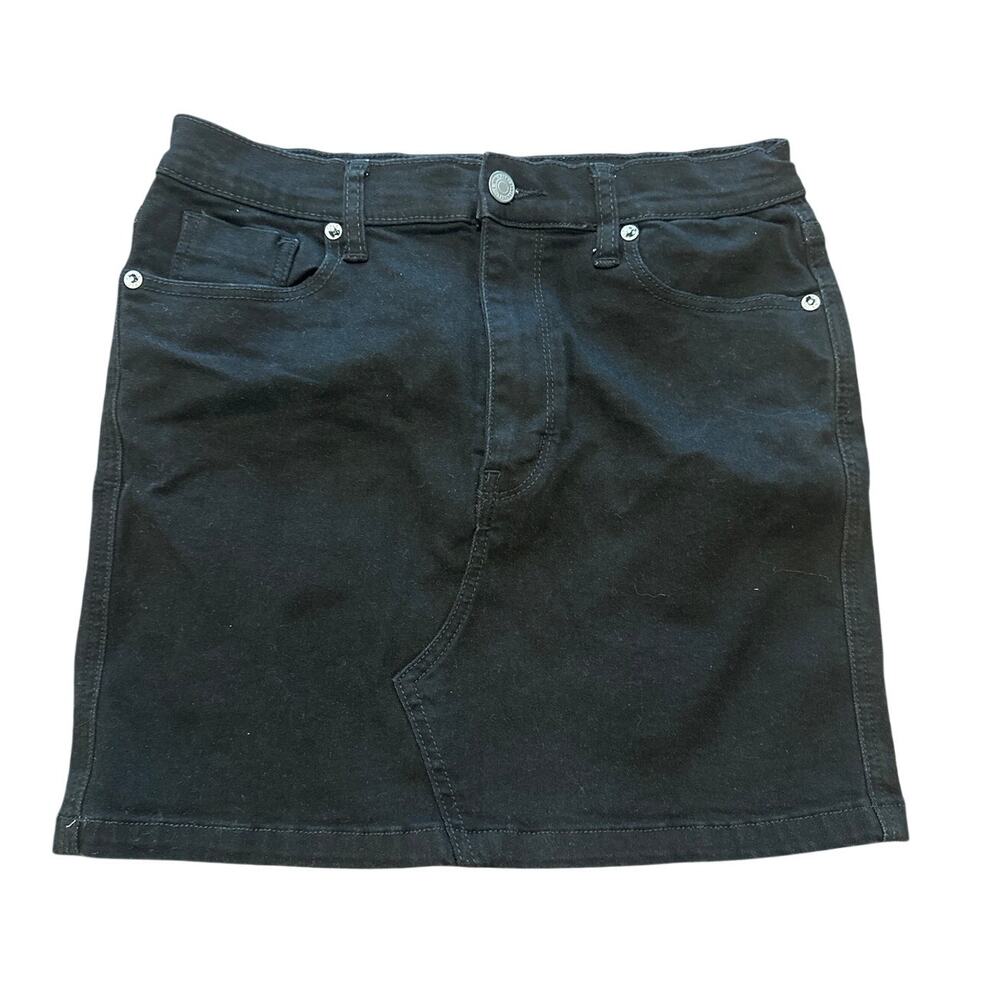 We The Free Black Denim Skirt – Size 28 Short